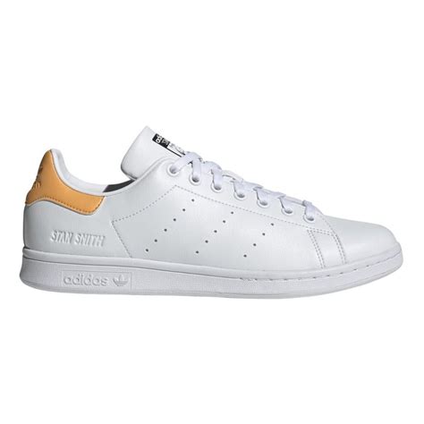 adidas Originals – Stan Smith – Sneaker in Weiß und Orange